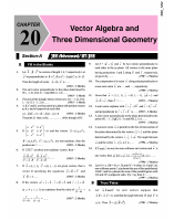 20 Vector Algebra and 3D Geometry.pdf